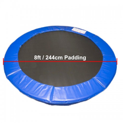 8 ft Super Premium Trampoline Safety Padding (blue)