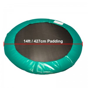 14 ft Super Premium Trampoline Safety Padding (Green)