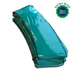 12.5 ft Super Premium Trampoline Safety Padding Extra Wide (Green)