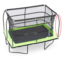 Thorpe Rectangular Enclosure Pole with Foam