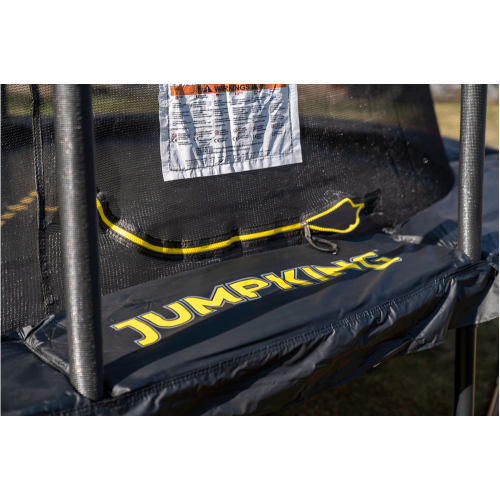 JumpKing 10ft x 15ft Oval JumpPod Trampoline 