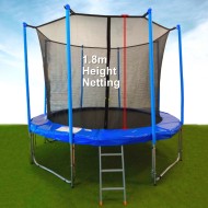 10 Ft Trampoline Netting (inside type for 6 straight poles)