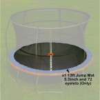 Jump Mat for 13 ft Trampoline Frame with 72 eyelets (for 5.5” springs)  