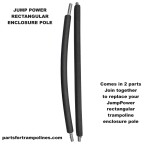 Rectangular Jump Power Enclosure Pole with Foam