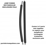 Rectangular Jump Power Enclosure Pole with Foam