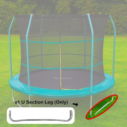 Tech Sport U Section of Leg of Frame for 10 foot trampoline