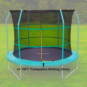 Tech Sport 10 ft Trampoline Netting (inside type for 6 straight poles)